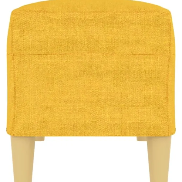 vidaXL Balkongmöbler>Bänk ljus 100x35x41 cm tyg