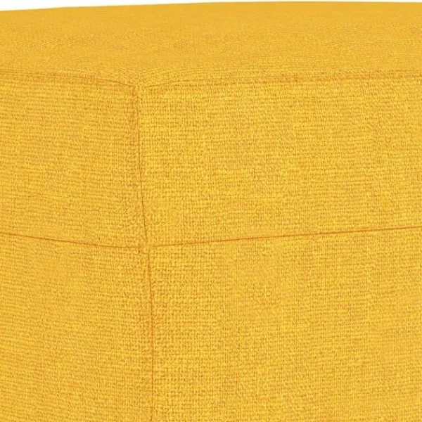 vidaXL Balkongmöbler>Bänk ljus 100x35x41 cm tyg
