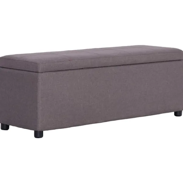 vidaXL Kistor & Koffertar>Bänk med förvaringsutrymme 116 cm polyester