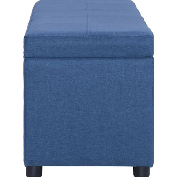 vidaXL Kistor & Koffertar>Bänk med förvaringsutrymme 116 cm polyester
