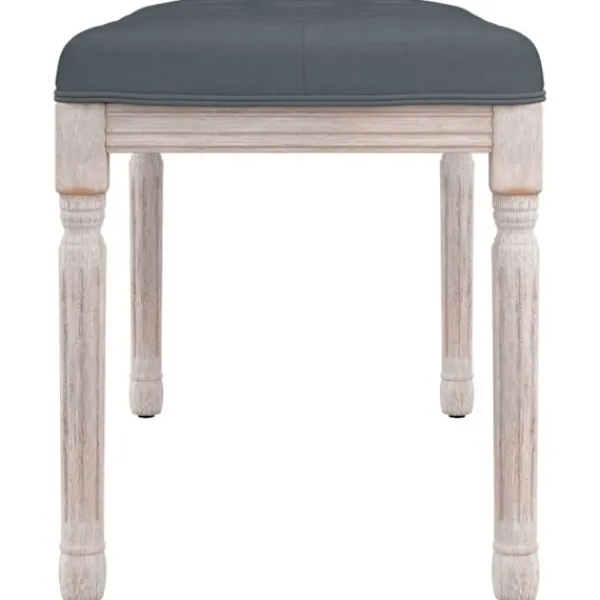 vidaXL Balkongmöbler>Bänk mörk 80x40x49 cm sammet