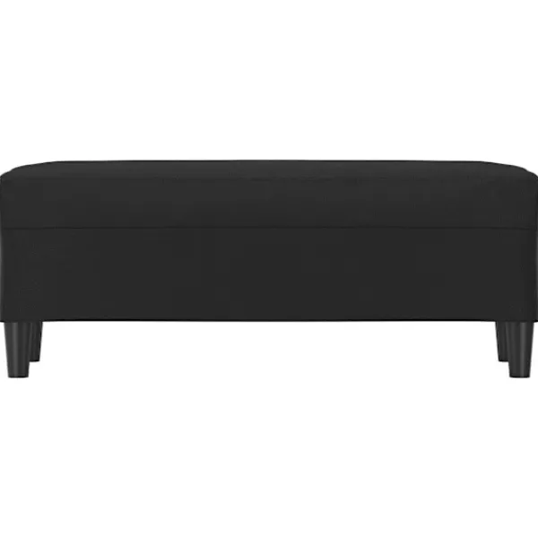 vidaXL Balkongmöbler>Bänk 100x35x41 cm konstläder