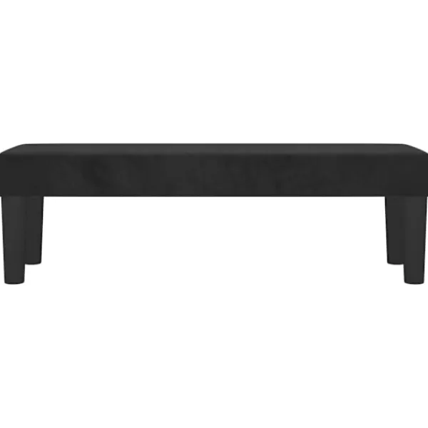 vidaXL Balkongmöbler>Bänk 100x30x30 cm sammet