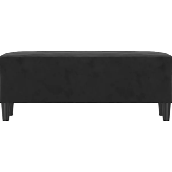 vidaXL Balkongmöbler>Bänk 100x35x41 cm sammet