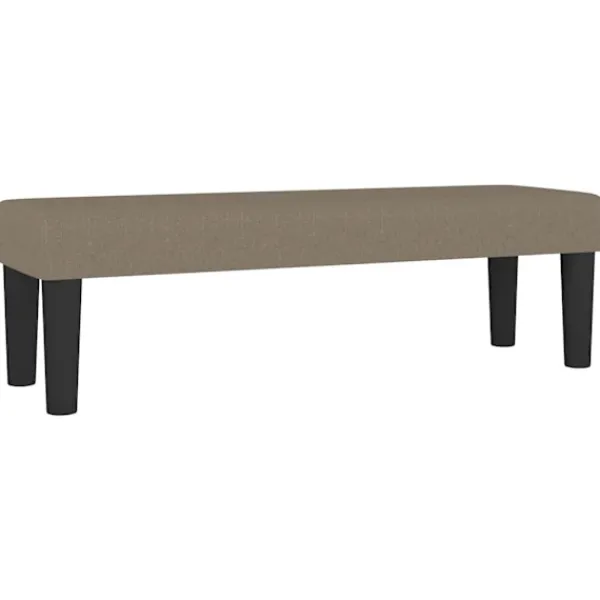 vidaXL Balkongmöbler>Bänk 100x30x30 cm tyg