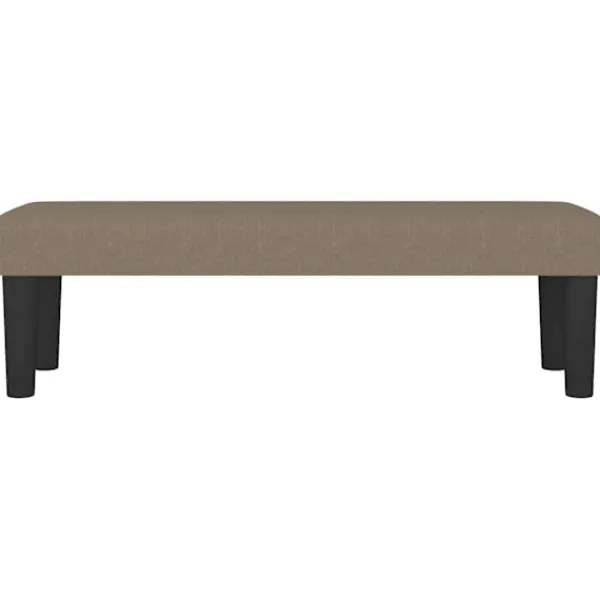 vidaXL Balkongmöbler>Bänk 100x30x30 cm tyg