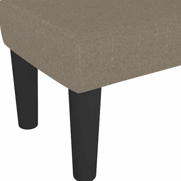 vidaXL Balkongmöbler>Bänk 100x30x30 cm tyg