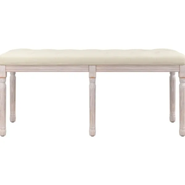 vidaXL Balkongmöbler>Bänk 110x40x49 cm tyg