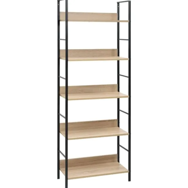 vidaXL Hyllor>Bokhylla 5 hyllplan ek 60x27,6x158,5 cm konstruerat trä