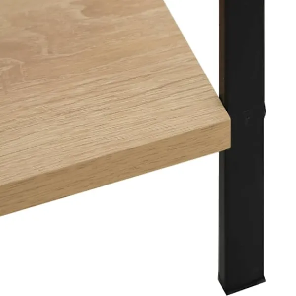 vidaXL Hyllor>Bokhylla 5 hyllplan ek 60x27,6x158,5 cm konstruerat trä