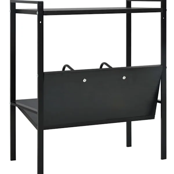 vidaXL Hyllor>Bokhylla 2 hyllplan 52x28x59 cm konstruerat trä