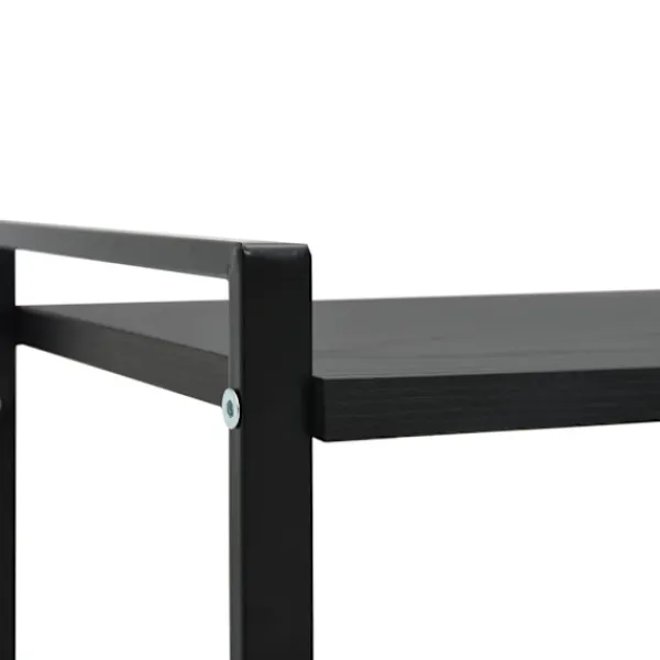 vidaXL Hyllor>Bokhylla 2 hyllplan 52x28x59 cm konstruerat trä