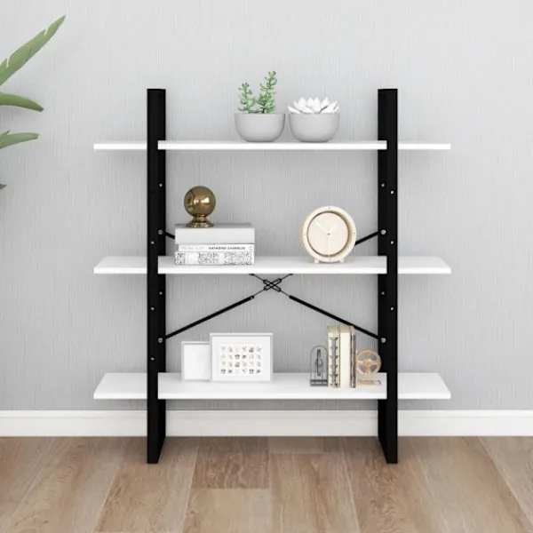 vidaXL Hyllor>Bokhylla 100x30x105 cm konstruerat trä