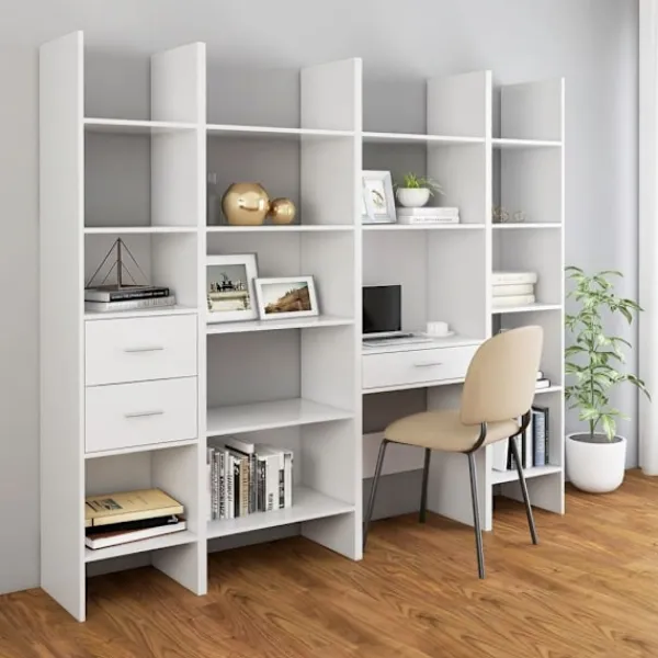 vidaXL Hyllor>Bokhylla 40x35x180 cm konstruerat trä