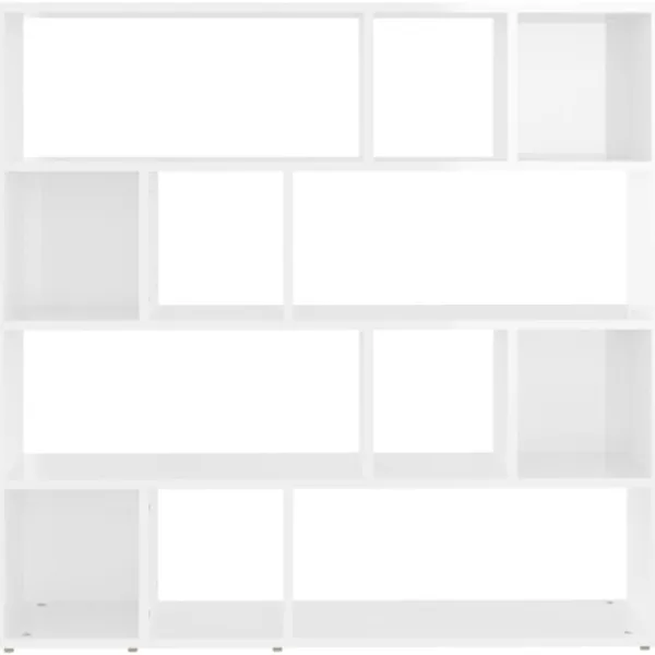 vidaXL Hyllor>Bokhylla/Rumsavdelare högglans 105x24x102 cm