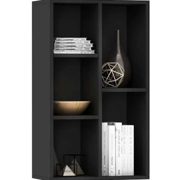 vidaXL Hyllor>Bokhylla/skänk 50x25x80 cm konstruerat trä