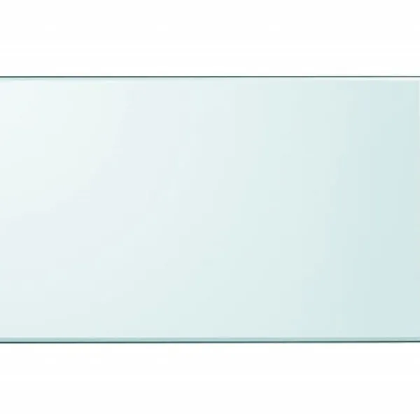 vidaXL Matbord>Bordsskiva härdat glas rektangulär 1000x620 mm