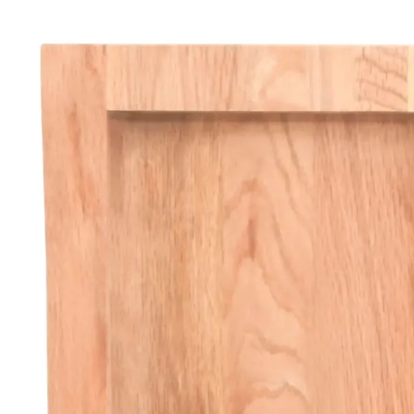 vidaXL Kontorsmöbler>Bordsskiva ljus 100x50x(2-4) cm massivt trä levande kant