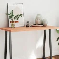 vidaXL Matbord>Bordsskiva ljus 120x60x(2-4) cm massivt trä levande kant