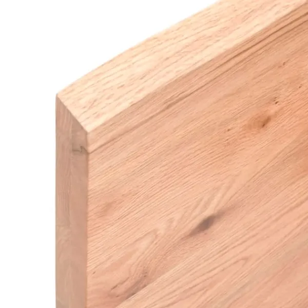 vidaXL Matbord>Bordsskiva ljus 120x60x(2-4) cm massivt trä levande kant
