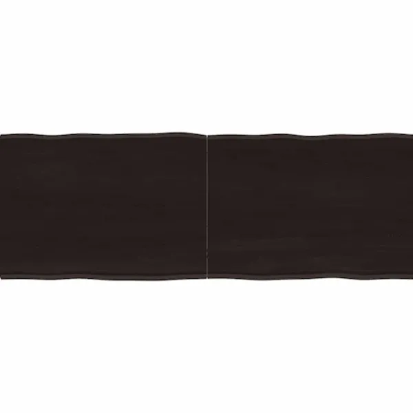vidaXL Soffbord>Bordsskiva mörk 140x50x(2-6) cm massivt trä levande kant