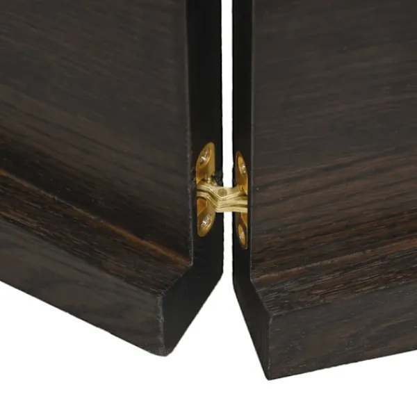 vidaXL Kontorsmöbler>Bordsskiva mörk 140x50x(2-4) cm behandlad massiv ek