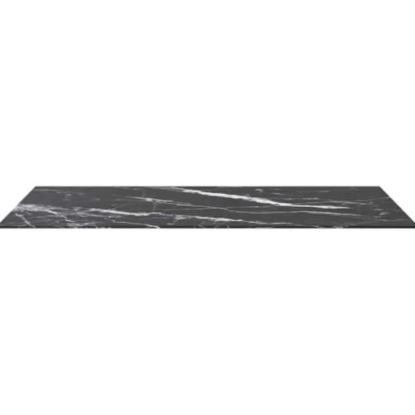 vidaXL Matbord>Bordsskiva 120x65 cm 8 mm härdat glas med marmortextur