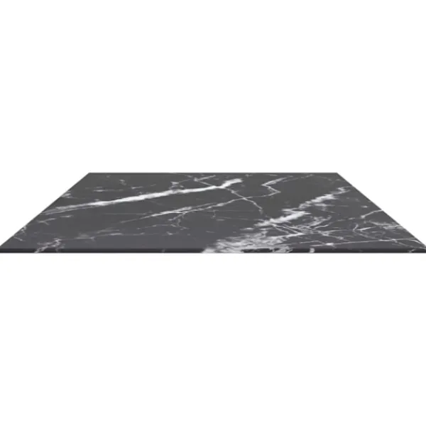 vidaXL Matbord>Bordsskiva 120x65 cm 8 mm härdat glas med marmortextur