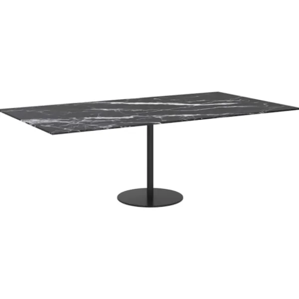 vidaXL Matbord>Bordsskiva 120x65 cm 8 mm härdat glas med marmortextur