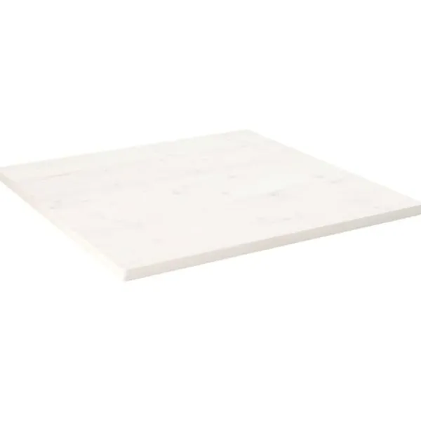 vidaXL Matbord>Bordsskiva 80x80x2,5 cm massiv furu fyrkantig