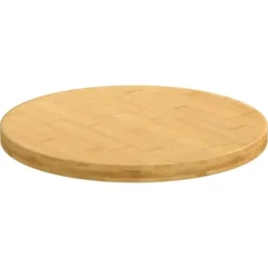vidaXL Matbord>Bordsskiva Ø50x2,5 cm bambu