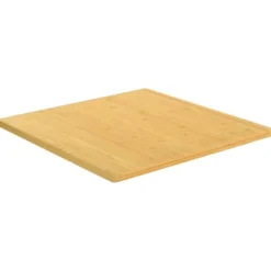vidaXL Matbord>Bordsskiva 80x80x2,5 cm bambu