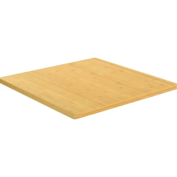 vidaXL Matbord>Bordsskiva 80x80x2,5 cm bambu