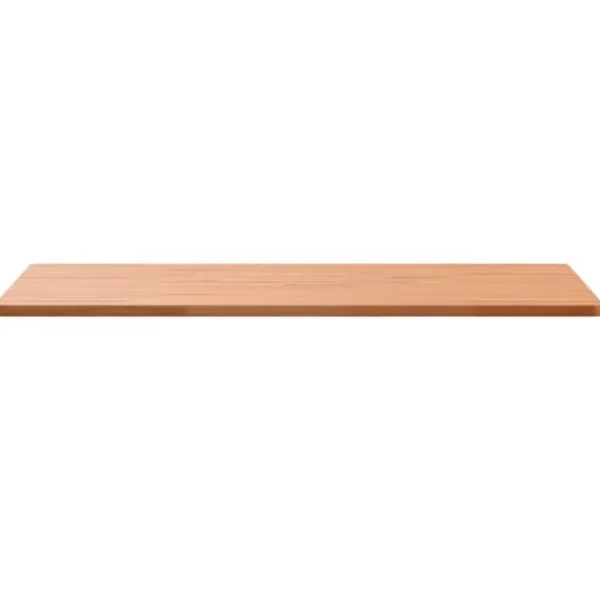 vidaXL Matbord>Bordsskiva 80x80x1,5 cm fyrkantig massivt bokträ