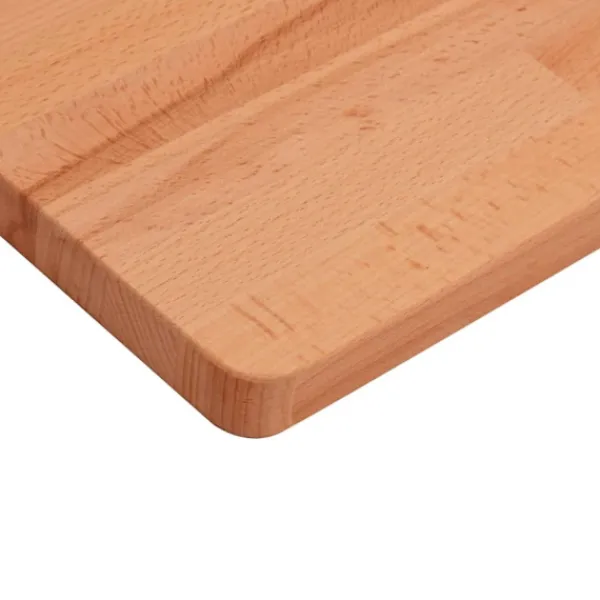 vidaXL Matbord>Bordsskiva 70x70x2,5 cm fyrkantig massivt bokträ