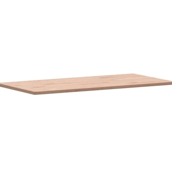 vidaXL Kontorsmöbler>Bordsskiva 100x50x1,5 cm rektangulär massivt bokträ