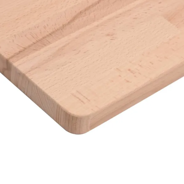 vidaXL Kontorsmöbler>Bordsskiva 100x50x1,5 cm rektangulär massivt bokträ