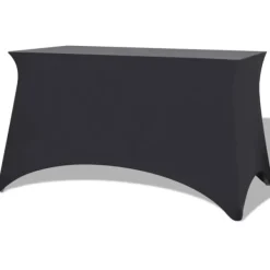 vidaXL Matbord>Bordsöverdrag stretch 2 st 243x76x74 cm