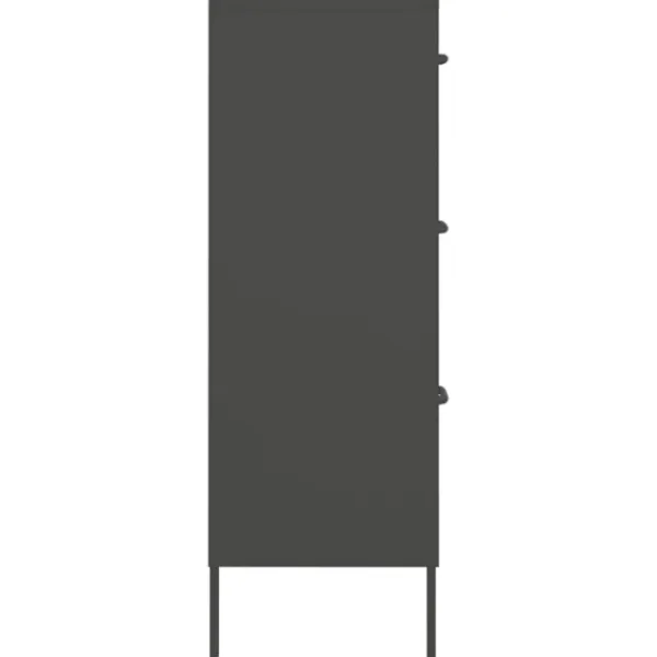 vidaXL Byråer>Byrå 80x35x101,5 cm stål
