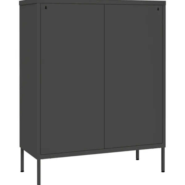 vidaXL Byråer>Byrå 80x35x101,5 cm stål