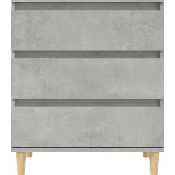 vidaXL Byråer>Byrå betong 60x35x70 cm konstruerat trä