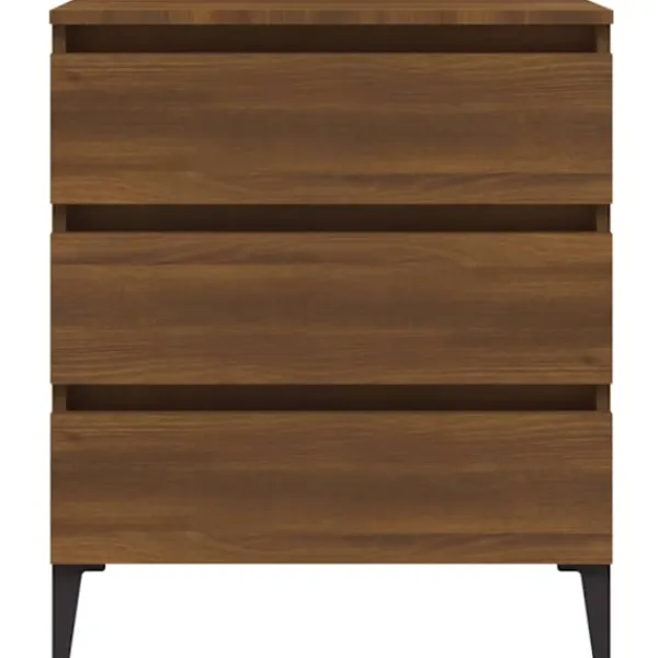 vidaXL Byråer>Byrå ek 60x35x69 cm konstruerat trä