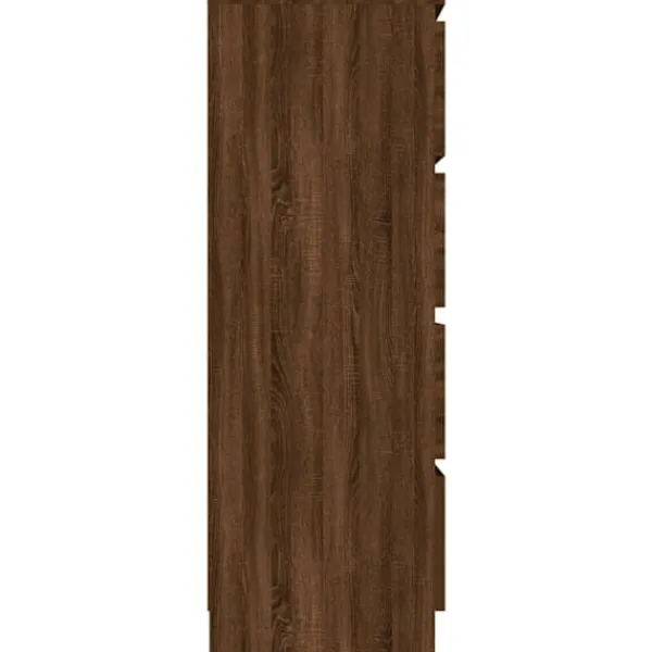 vidaXL Byråer>Byrå ek 60x35x98,5 cm konstruerat trä