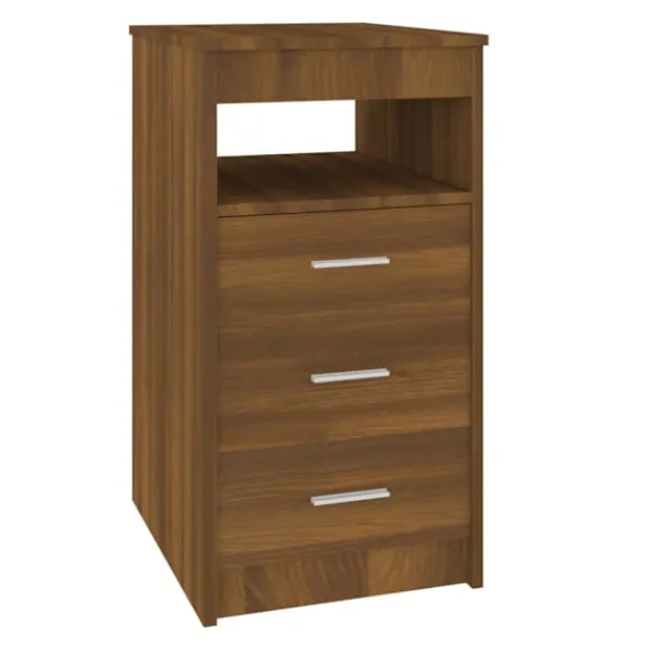 vidaXL Byråer>Byrå ek 40x50x76 cm konstruerat trä