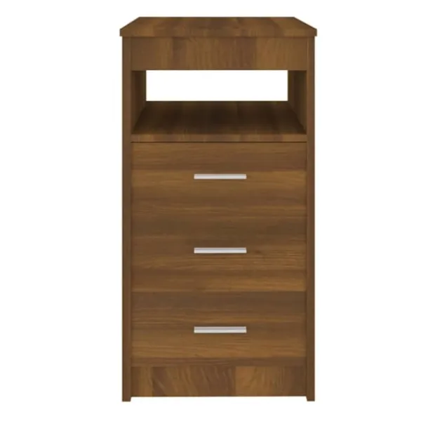 vidaXL Byråer>Byrå ek 40x50x76 cm konstruerat trä