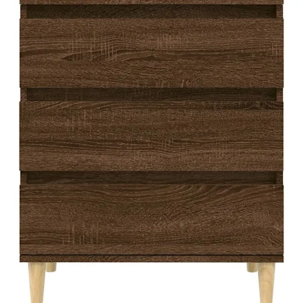vidaXL Byråer>Byrå ek 60x35x70 cm konstruerat trä