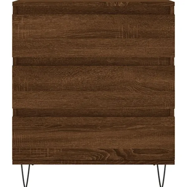 vidaXL Byråer>Byrå ek 60x35x70 cm konstruerat trä