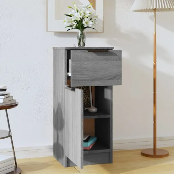 vidaXL Sideboards>Byrå sonoma 30x30x70 cm konstruerat trä