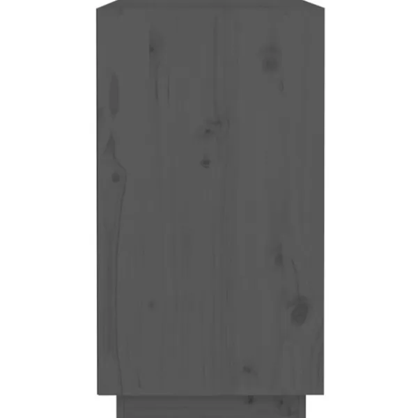 vidaXL Skåp>Byrå 100x40x75 cm massiv furu