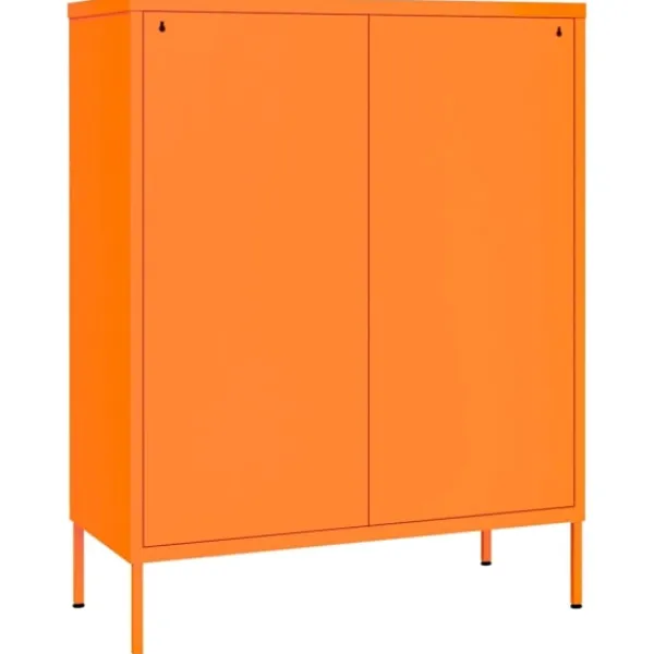 vidaXL Byråer>Byrå 80x35x101,5 cm stål